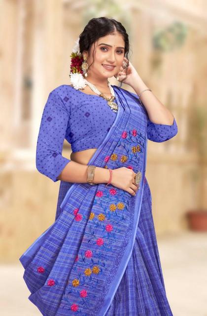 VJ Vasundhara Vol-01 - Cotton Sarees  - Wholesale Catalog