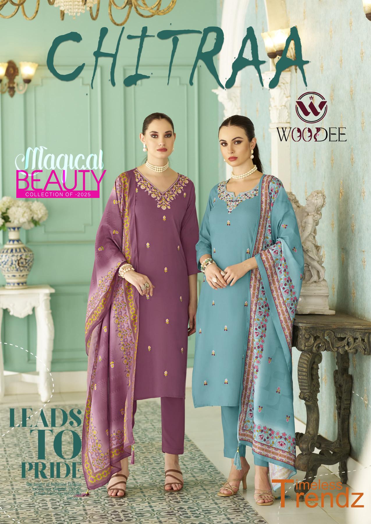 Woodee Chitraa catalog designer kurti suppliers in india 