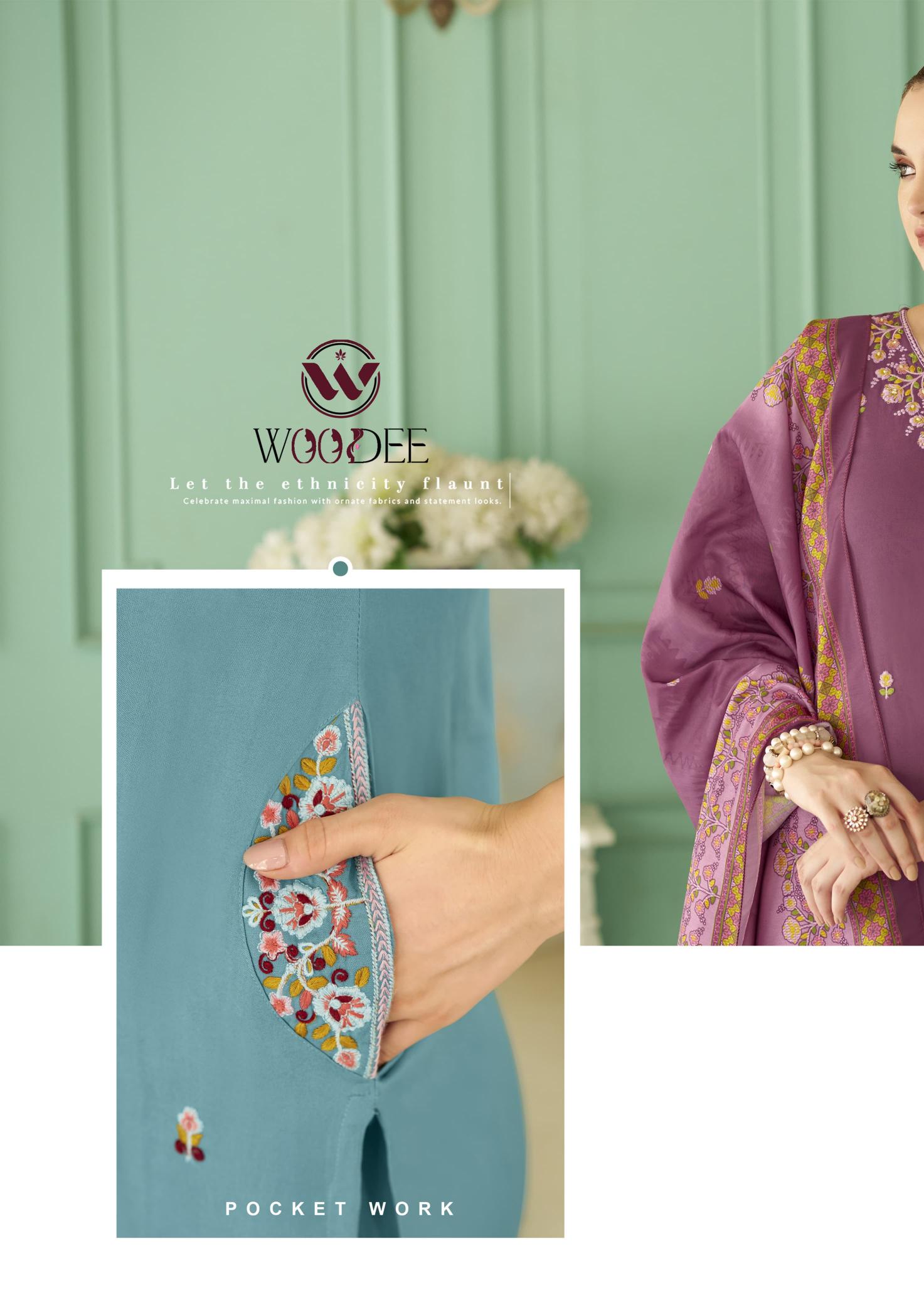 Woodee Chitraa catalog designer kurti suppliers in india 