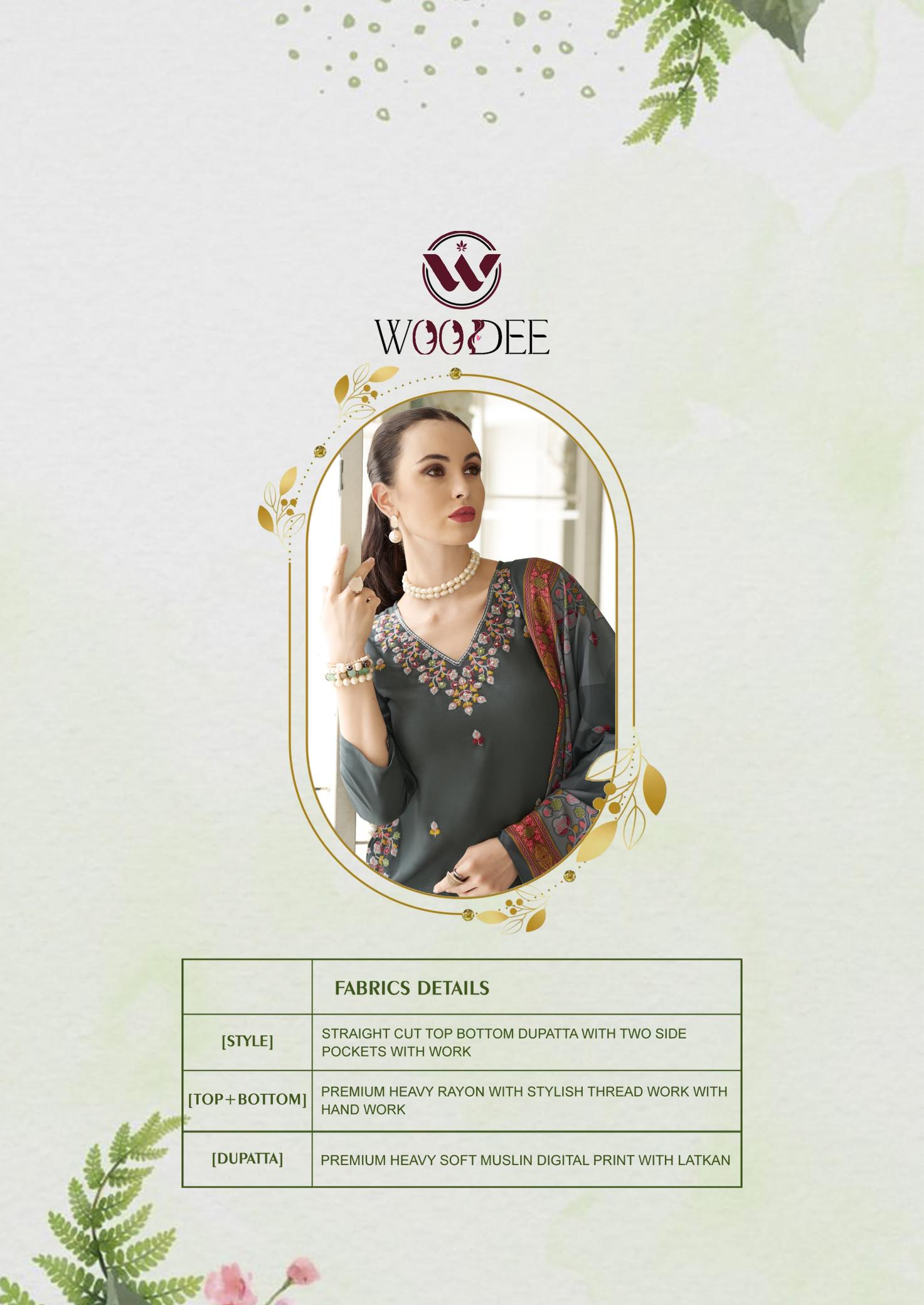 Woodee Chitraa catalog designer kurti suppliers in india 