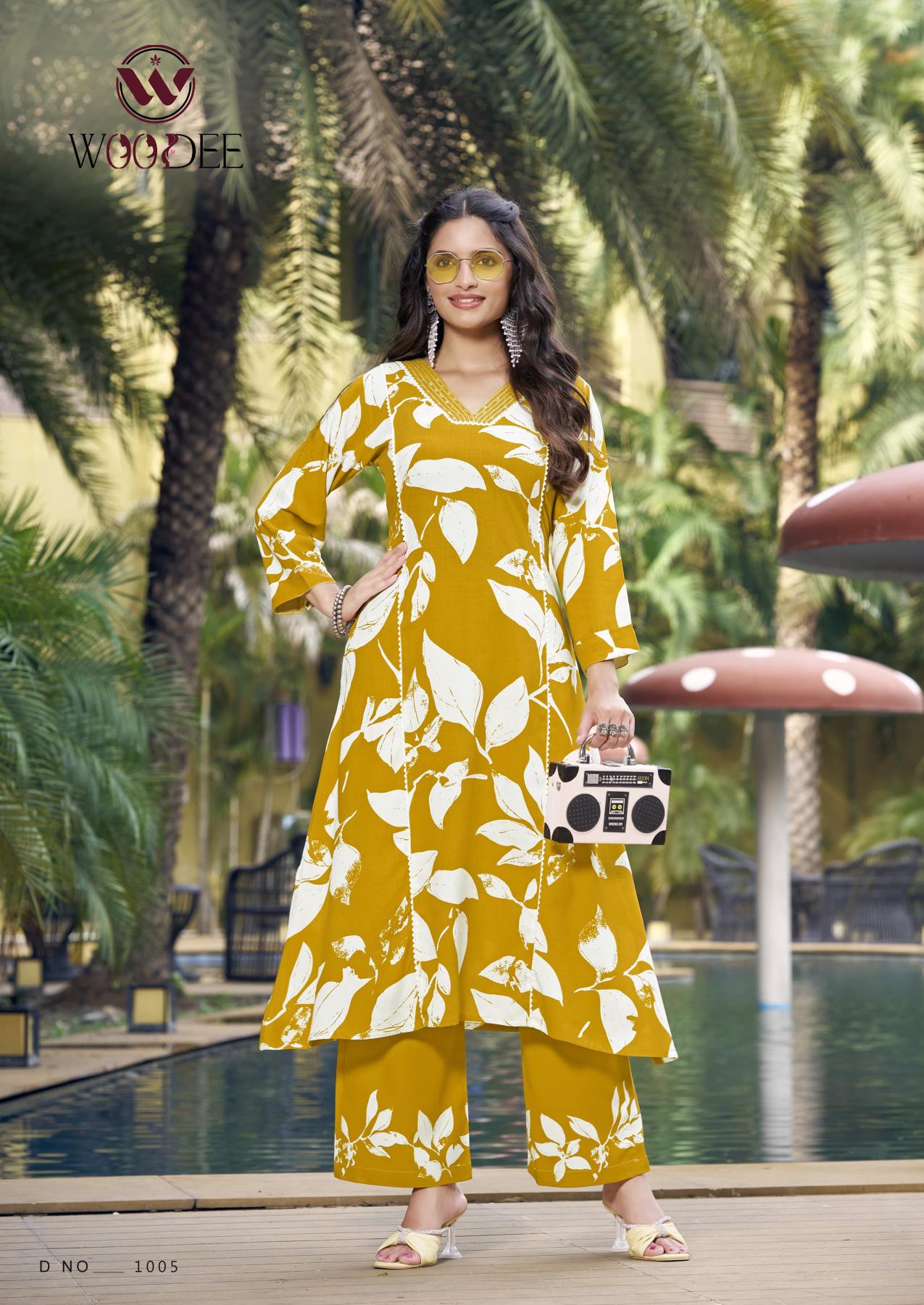 Woodee Payal catalog co ord set women wholesale