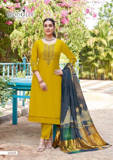 Wooglee Abhilasha catalog ladies kurti manufacturers in india