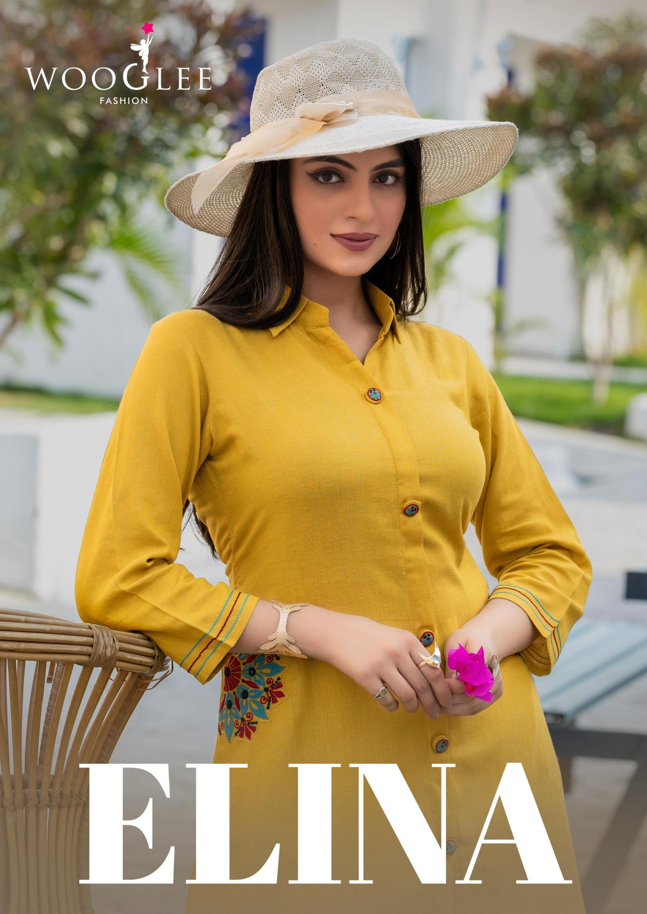 Wooglee Elina catalog Plain co ord set for women wholesale
