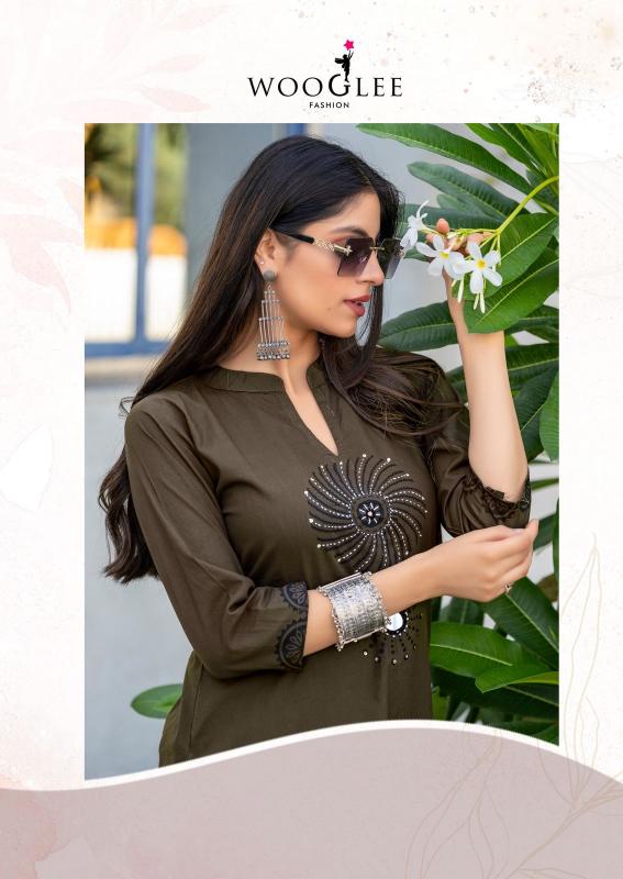 Wooglee Malvika catalog indian party wear designer kurtis