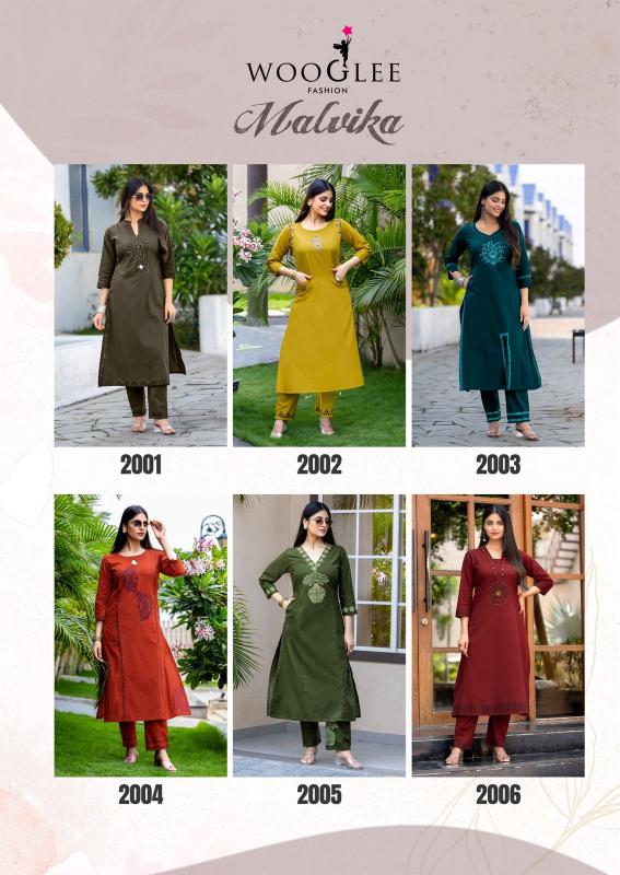 Wooglee Malvika catalog indian party wear designer kurtis