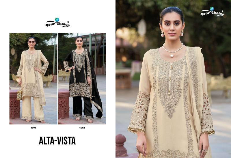 Your Choice Alta Vista catalog wholesale designer salwar kameez in surat