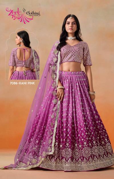 Zeel Clothing Elegance catalog best lehenga market in india
