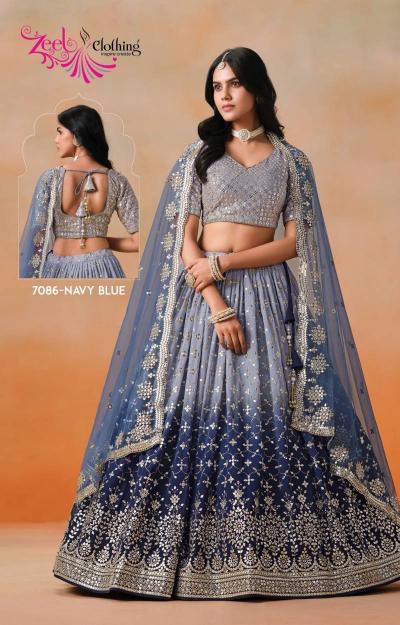 Zeel Clothing Elegance catalog best lehenga market in india