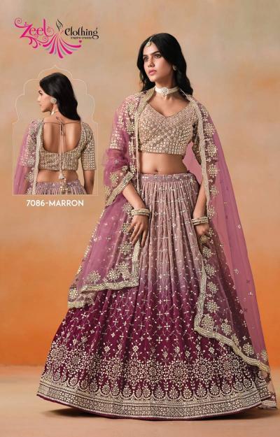 Zeel Clothing Elegance catalog best lehenga market in india