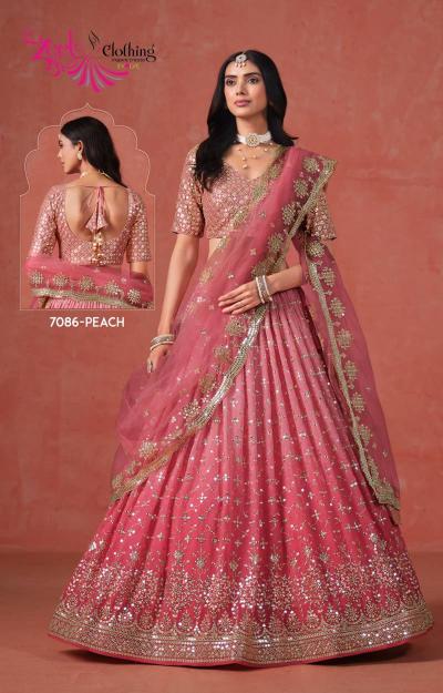 Zeel Clothing Elegance catalog best lehenga market in india