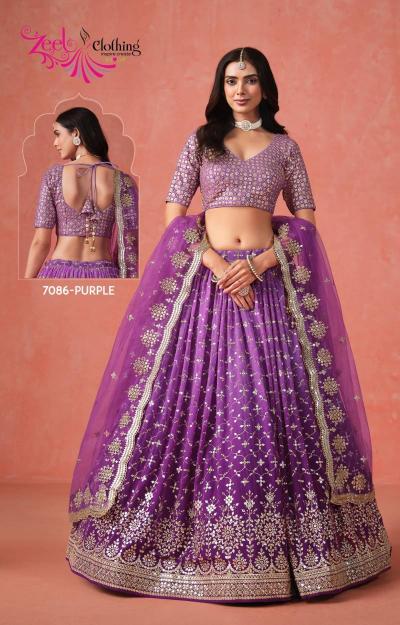 Zeel Clothing Elegance catalog best lehenga market in india