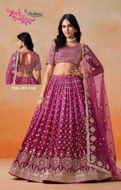 Zeel Clothing Elegance catalog best lehenga market in india