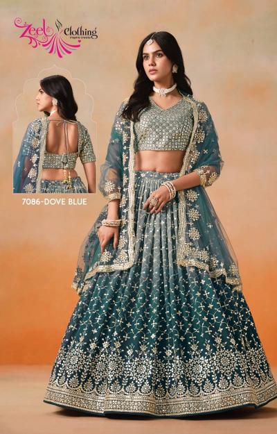 Zeel Clothing Elegance catalog best lehenga market in india