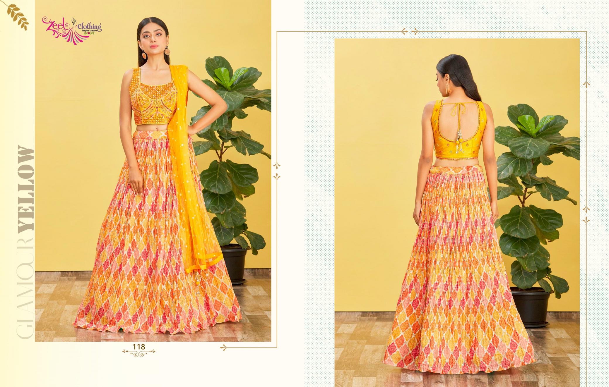 Zeel Clothing Mandakini vol 2 catalog best lehenga online india