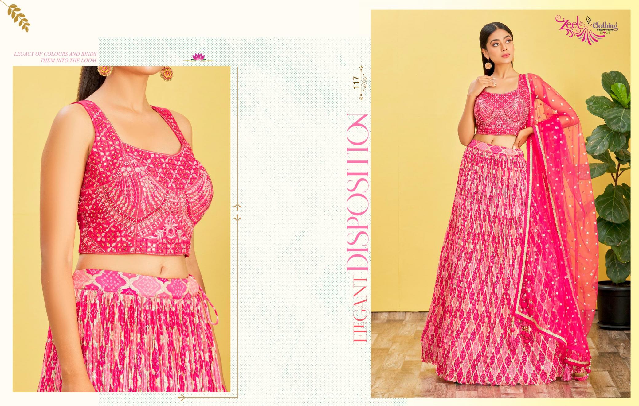 Zeel Clothing Mandakini vol 2 catalog best lehenga online india