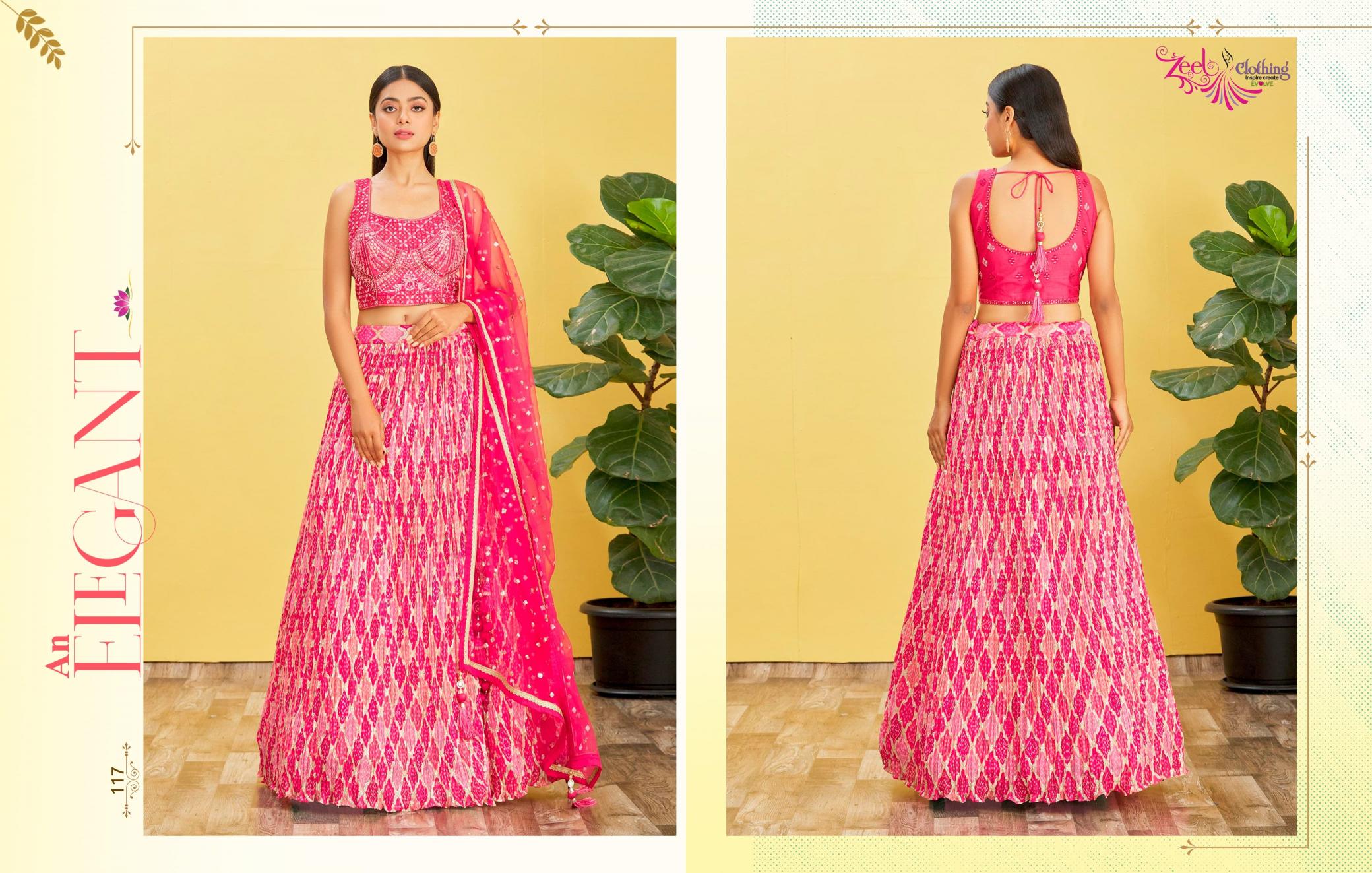 Zeel Clothing Mandakini vol 2 catalog best lehenga online india