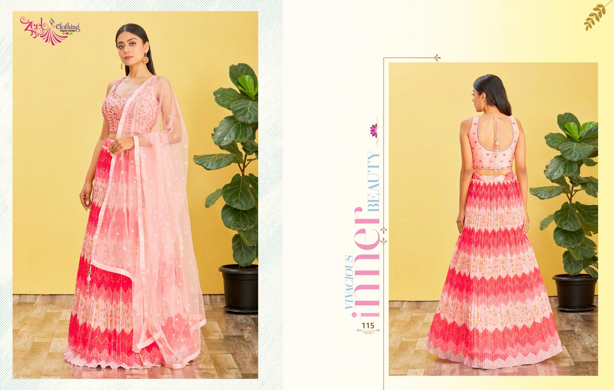 Zeel Clothing Mandakini vol 2 catalog best lehenga online india