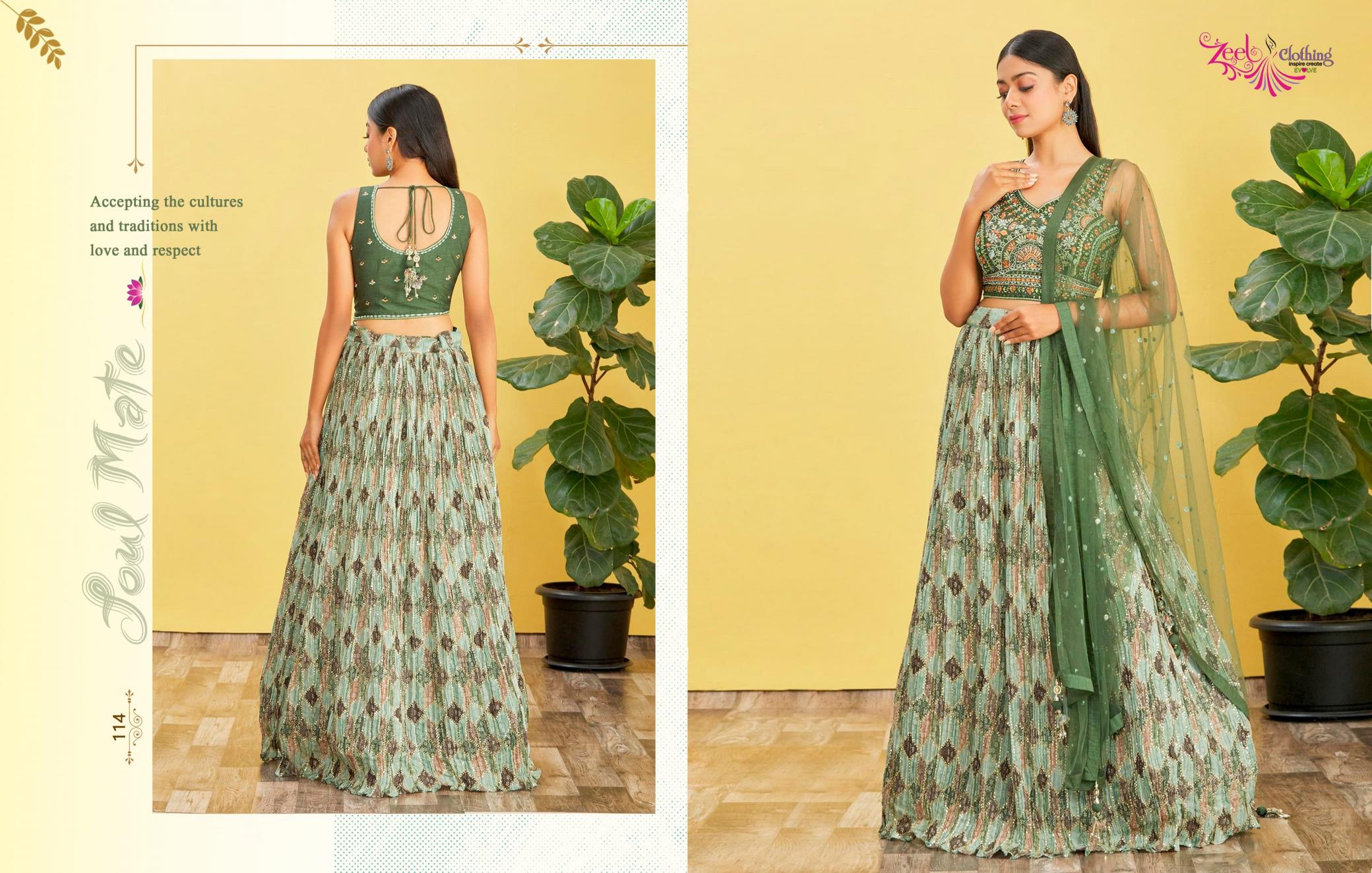 Zeel Clothing Mandakini vol 2 catalog best lehenga online india