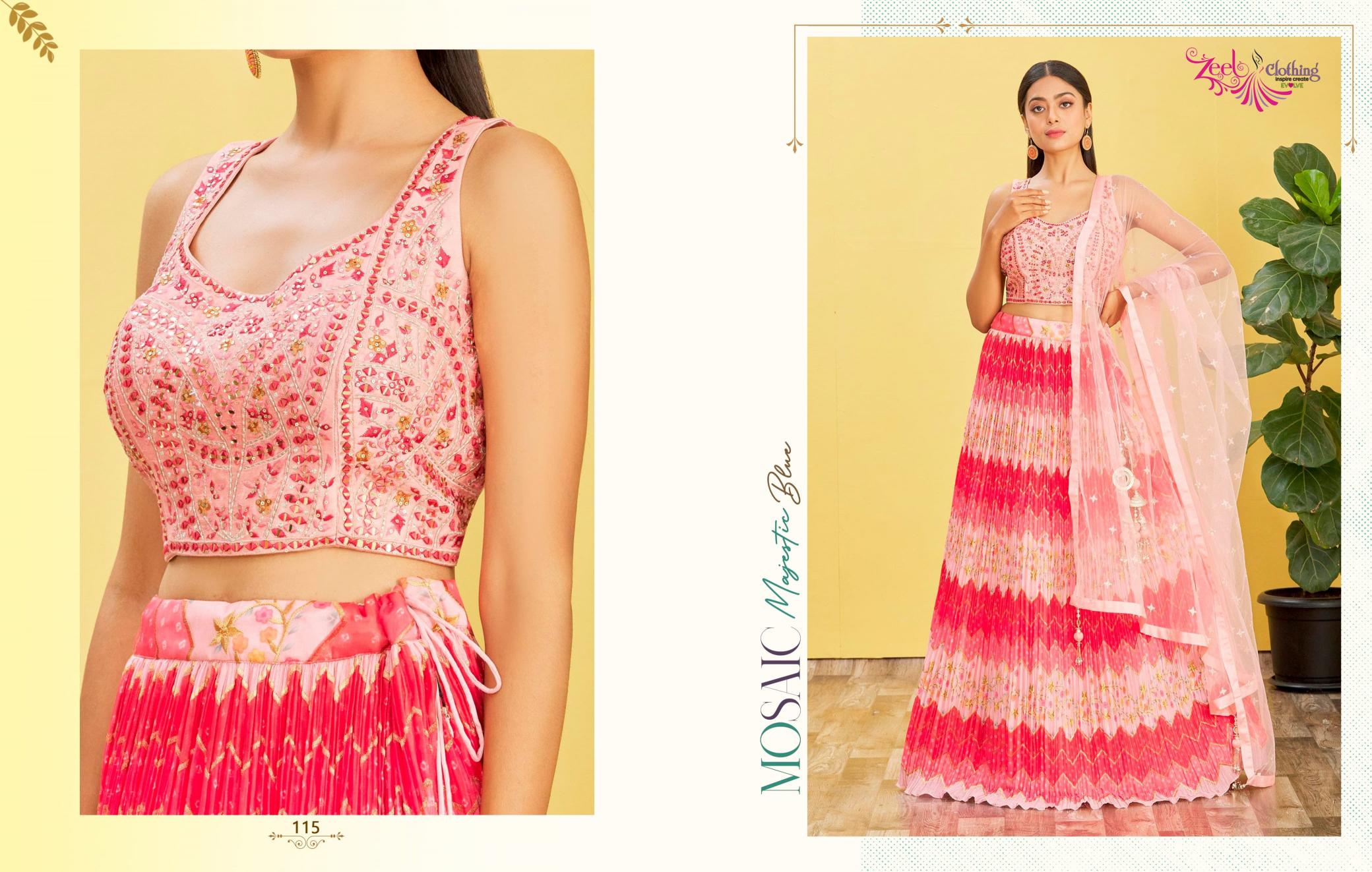 Zeel Clothing Mandakini vol 2 catalog best lehenga online india