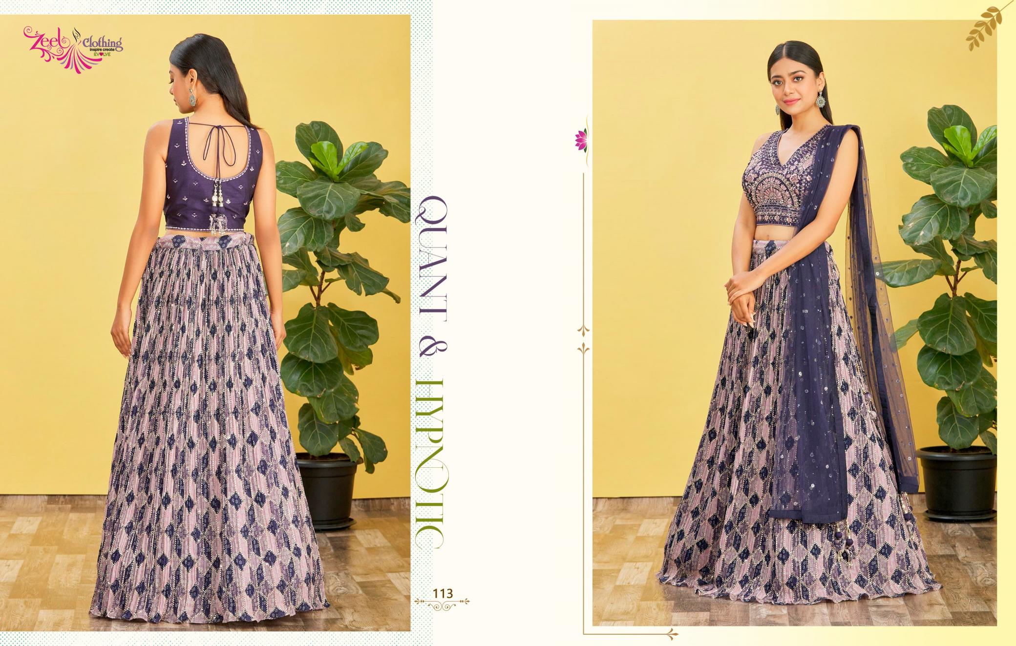 Zeel Clothing Mandakini vol 2 catalog best lehenga online india