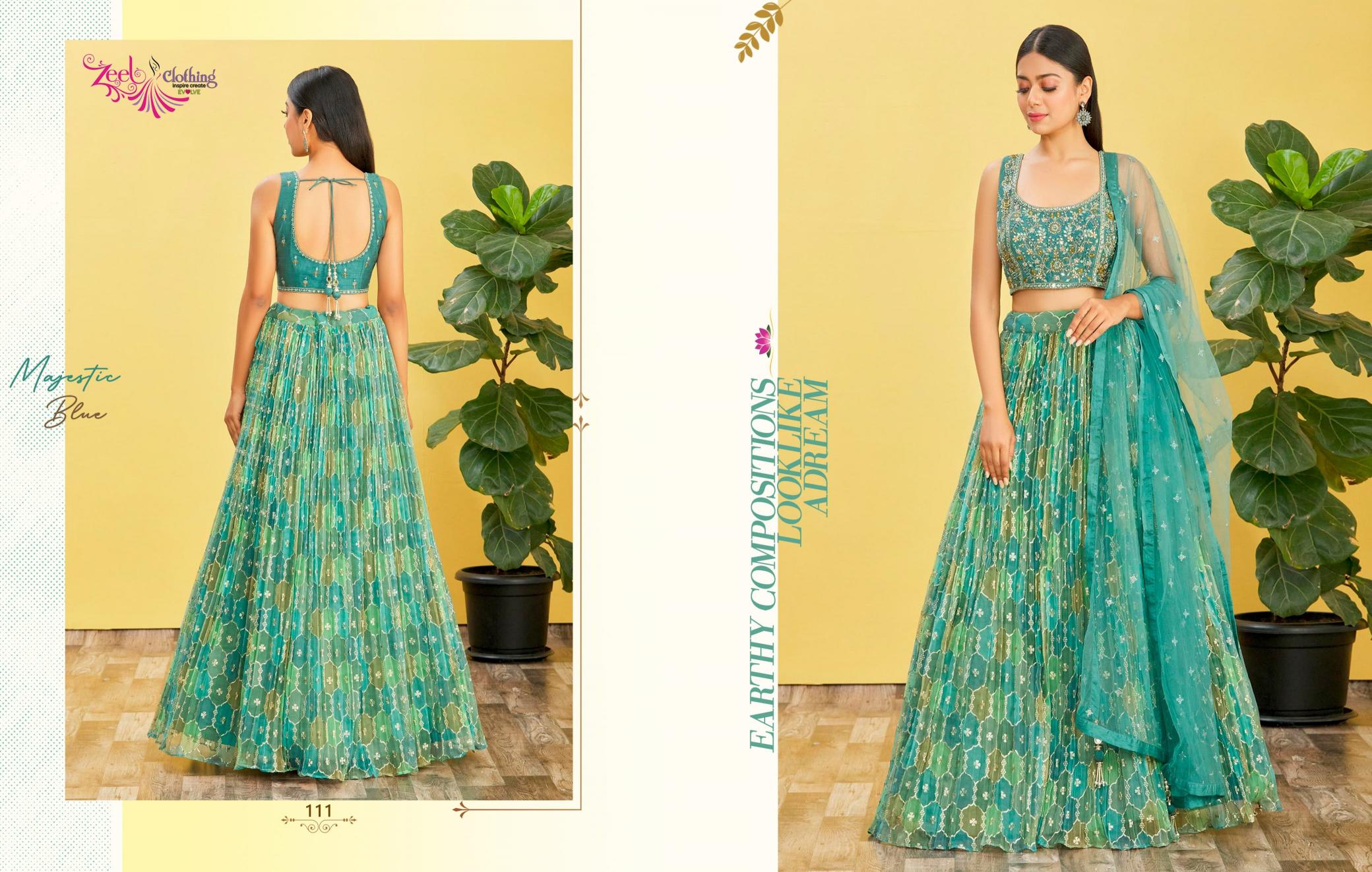 Zeel Clothing Mandakini vol 2 catalog best lehenga online india