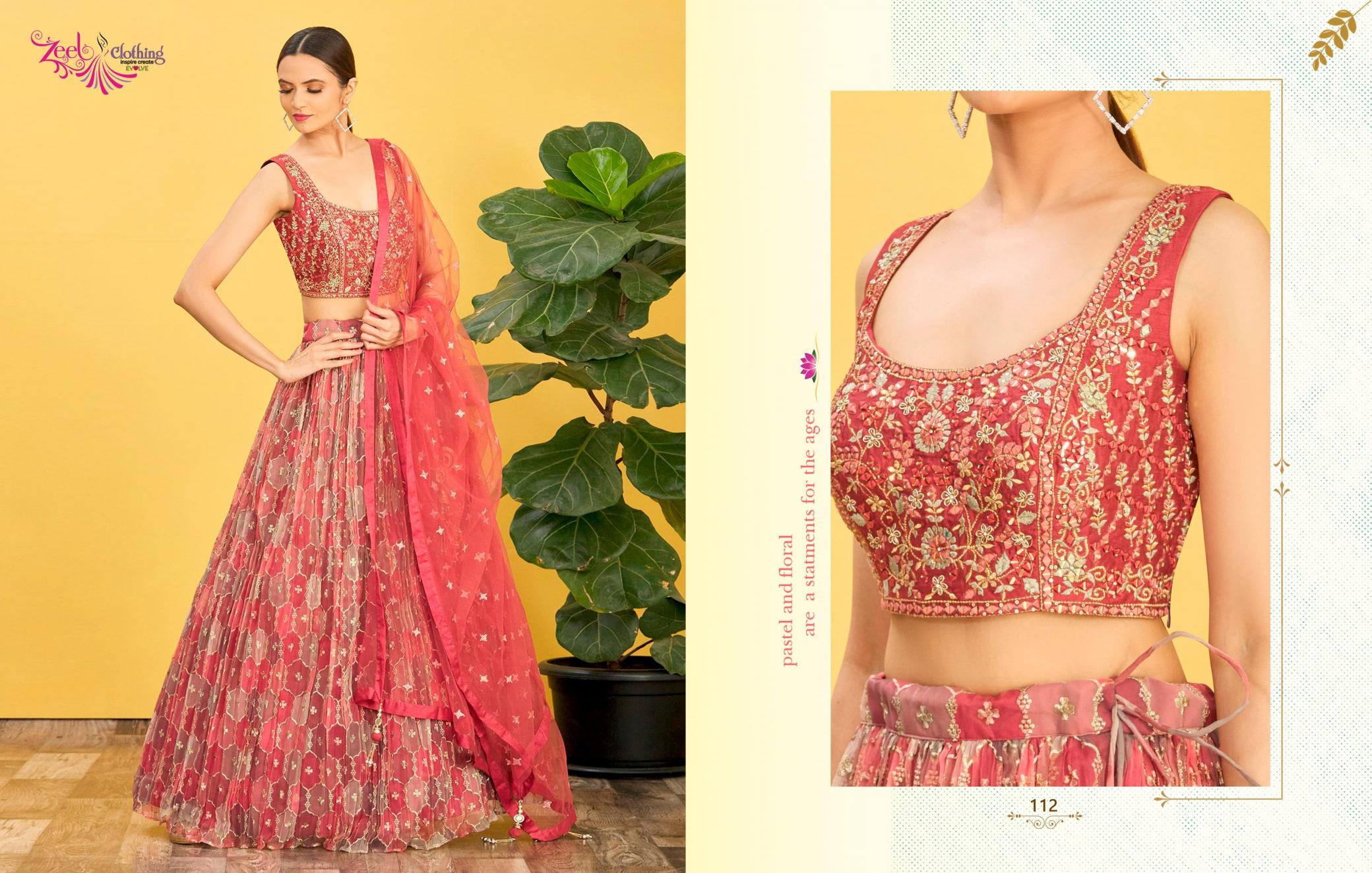 Zeel Clothing Mandakini vol 2 catalog best lehenga online india