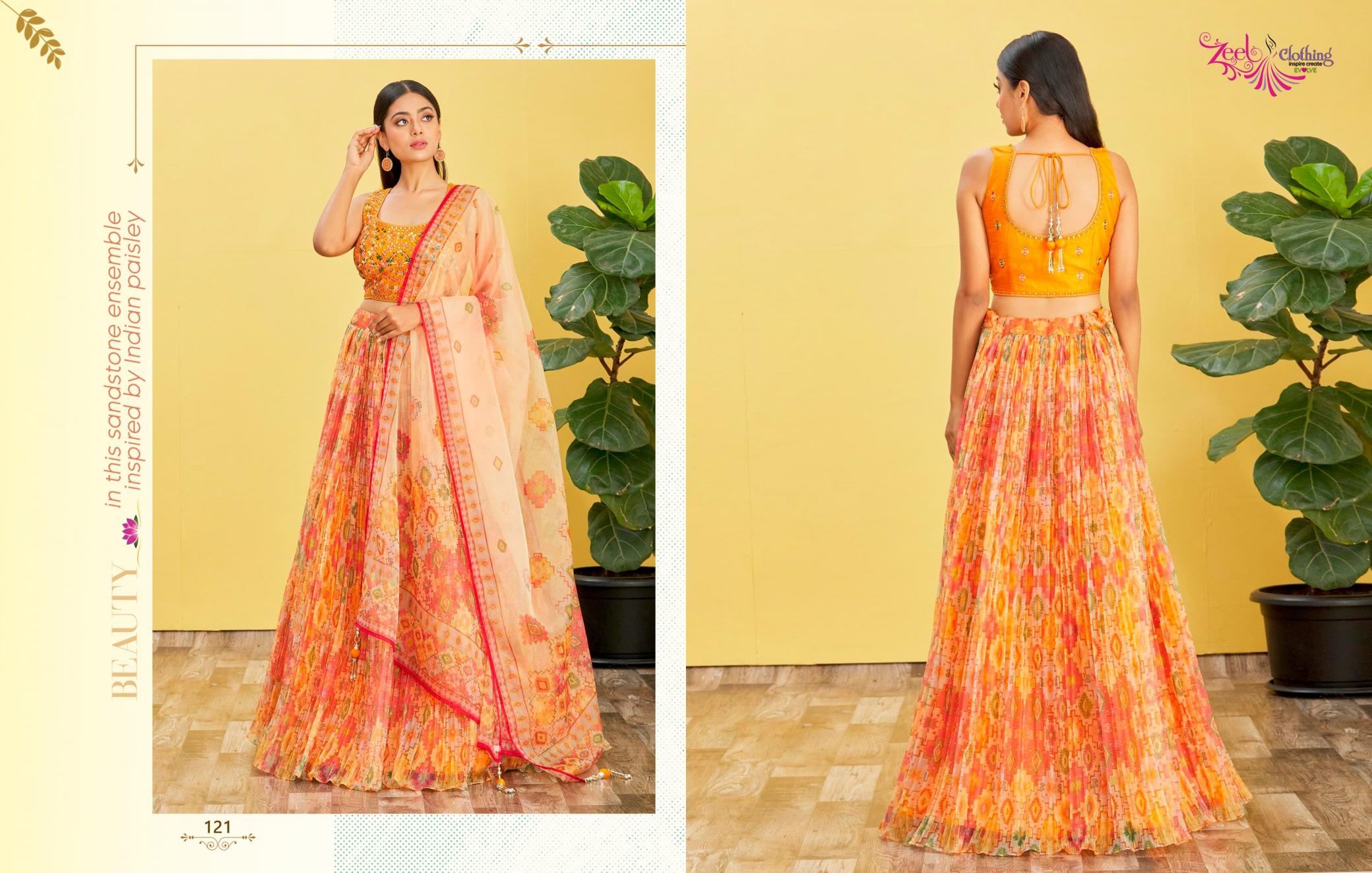 Zeel Clothing Mandakini vol 2 catalog best lehenga online india