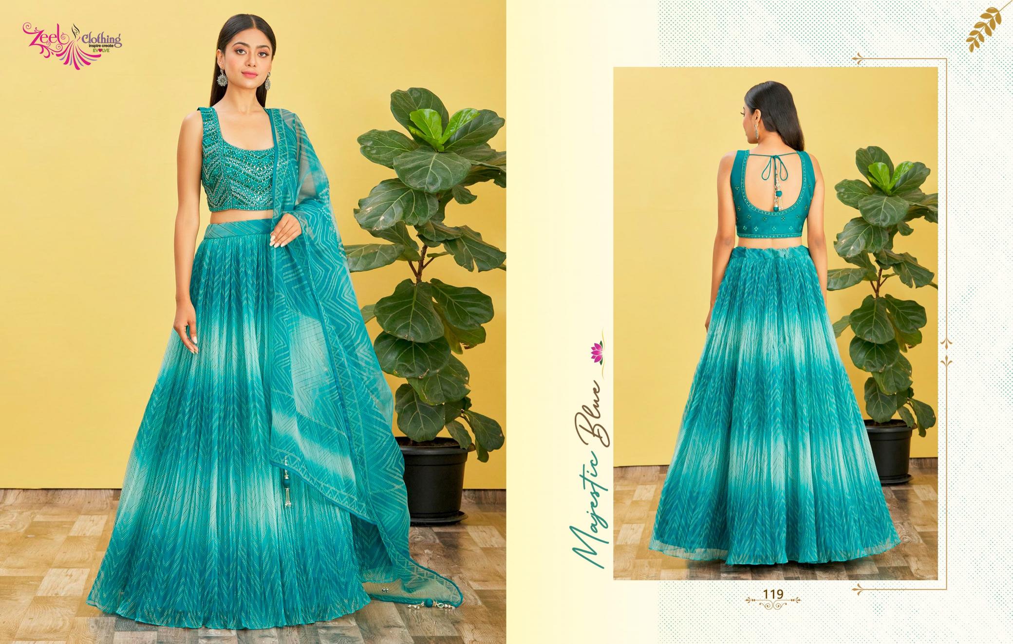 Zeel Clothing Mandakini vol 2 catalog best lehenga online india