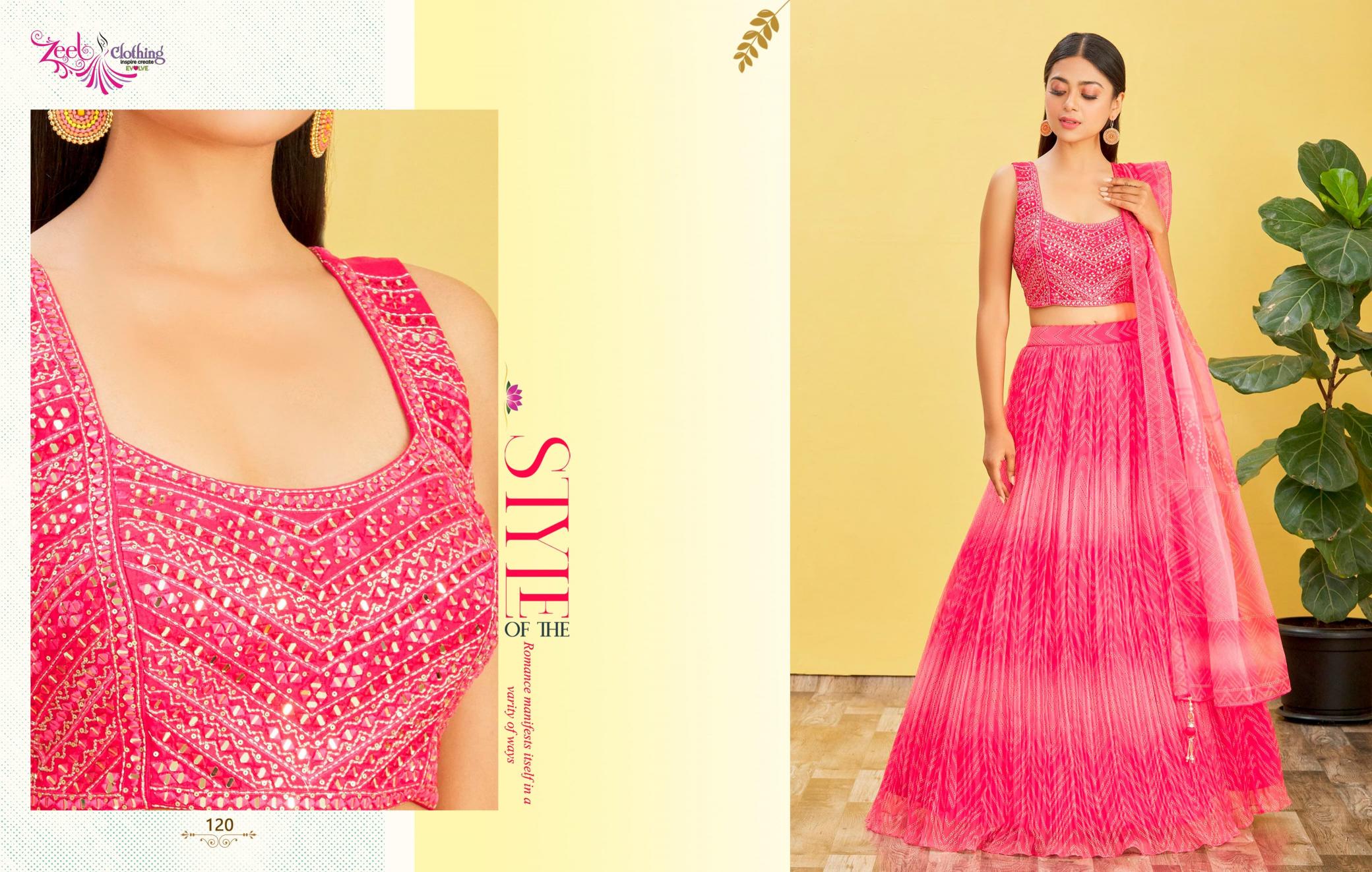 Zeel Clothing Mandakini vol 2 catalog best lehenga online india