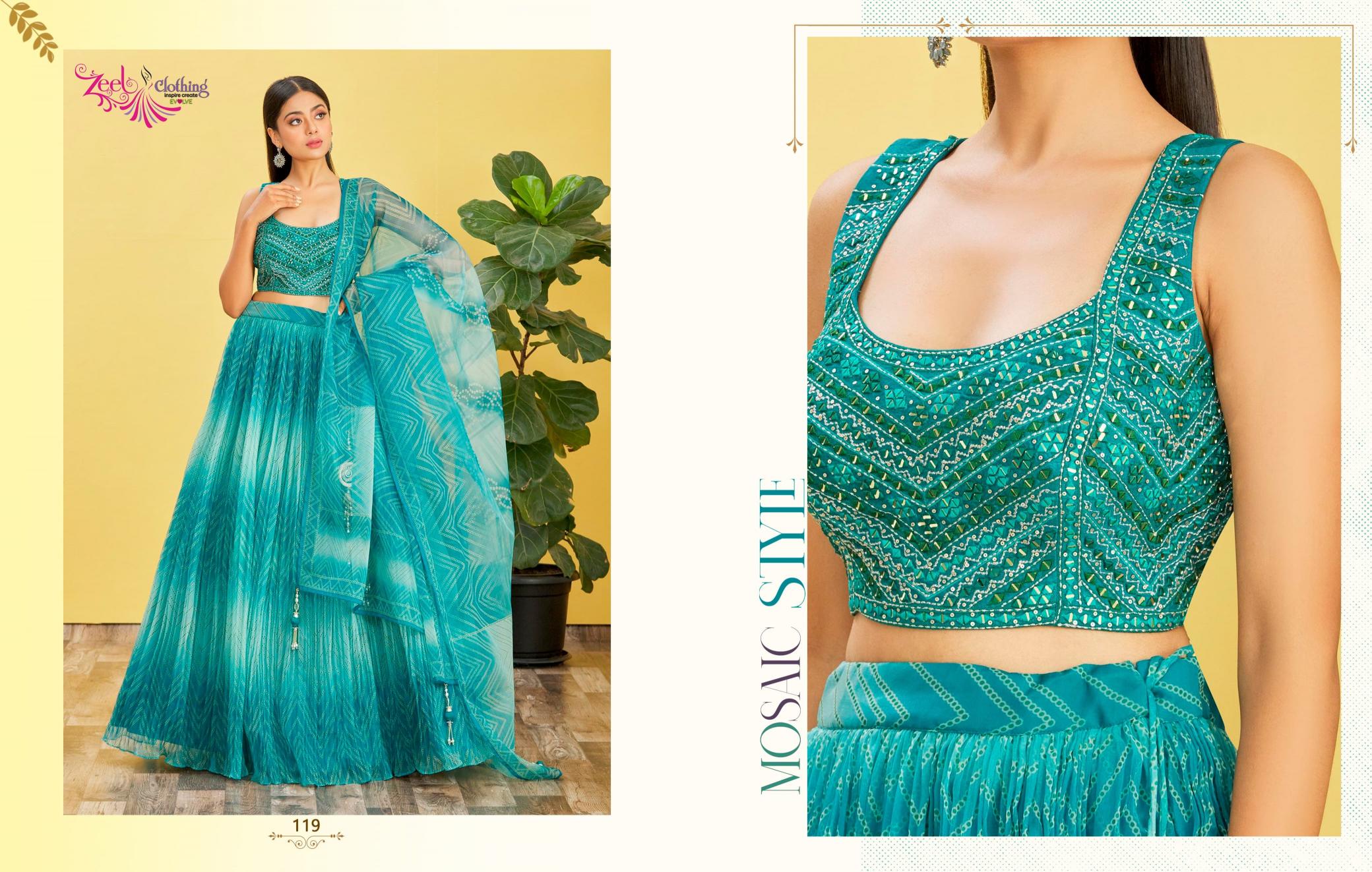 Zeel Clothing Mandakini vol 2 catalog best lehenga online india