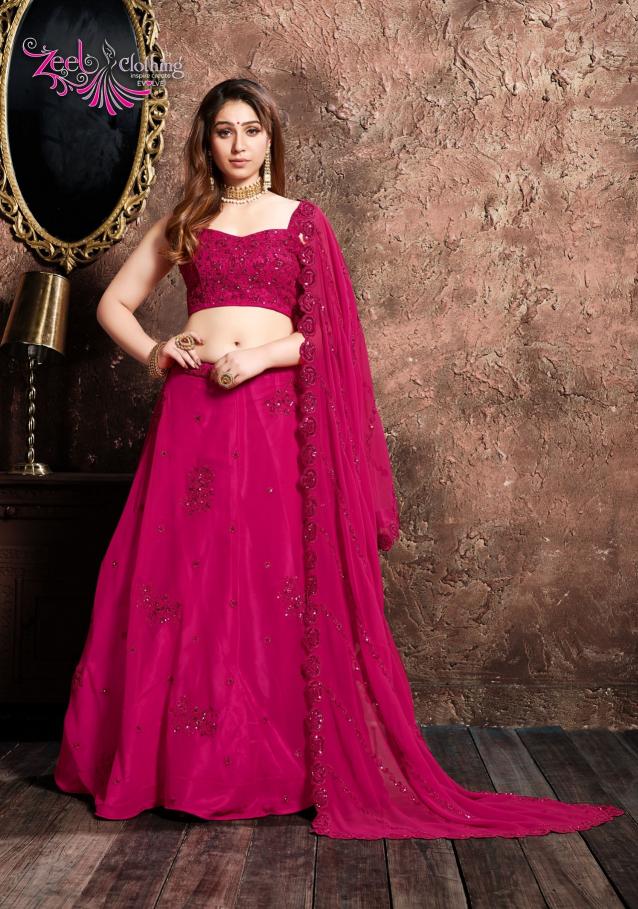Zeel Clothing Neo Romantic Vol 1 catalog top lehenga cholis in india