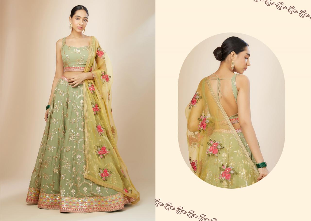 Zeel Clothing Volume 28 Catalog india party wear lehenga