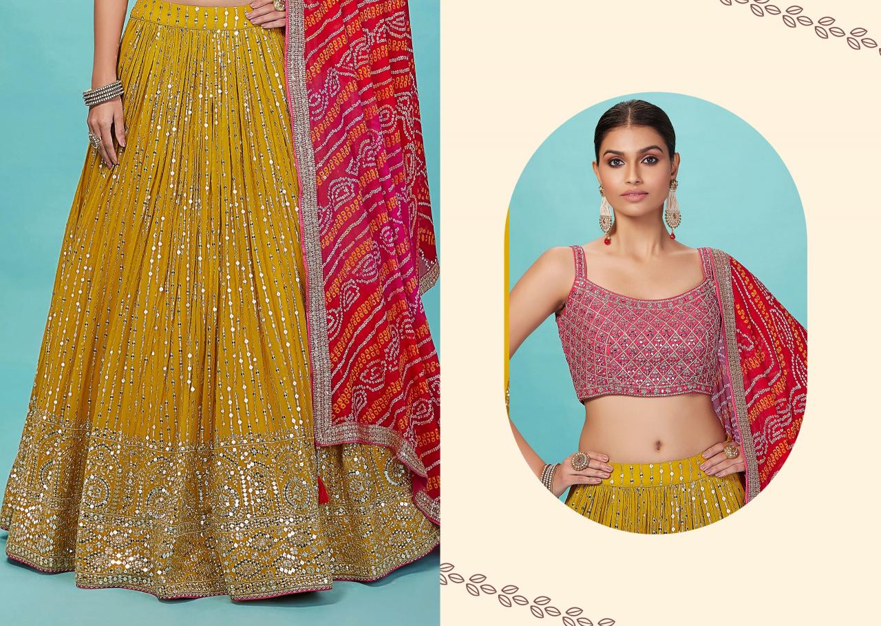 Zeel Clothing Volume 28 Catalog india party wear lehenga