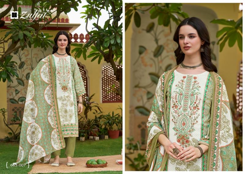 Zulfat Venisha vol 2 catalog ladies wholesale dress material market in hyderabad