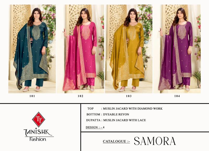  Tanishk Samora catalog straight salwar kameez wholesale