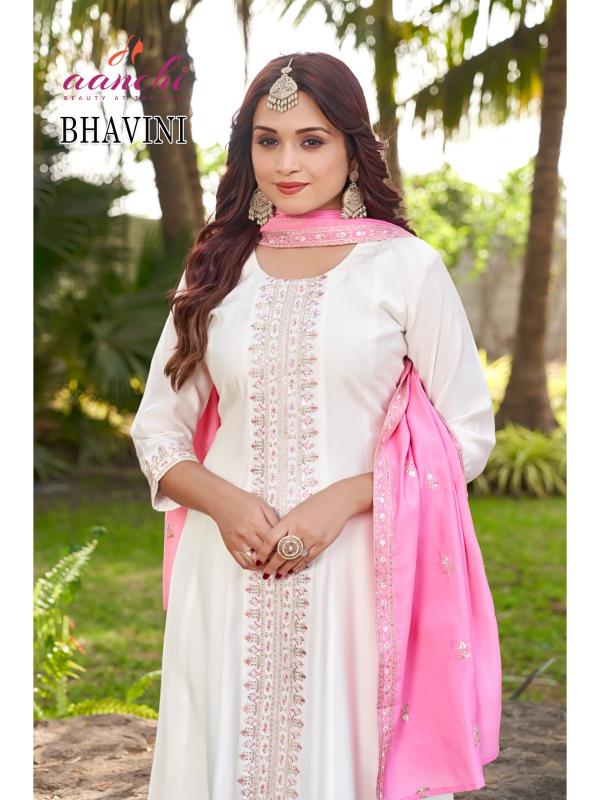 Aanchi Bhavini catalog indian silk kurti