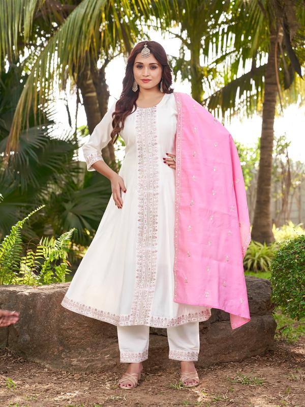 Aanchi Bhavini catalog indian silk kurti