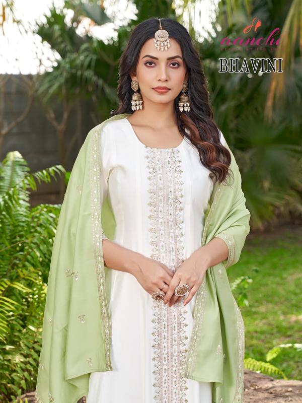 Aanchi Bhavini catalog indian silk kurti