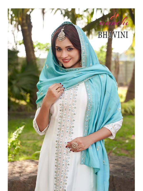 Aanchi Bhavini catalog indian silk kurti