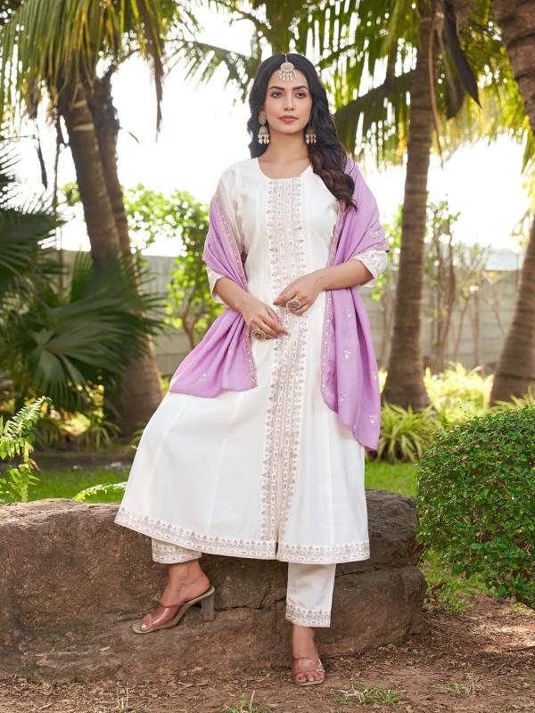 Aanchi Bhavini catalog indian silk kurti