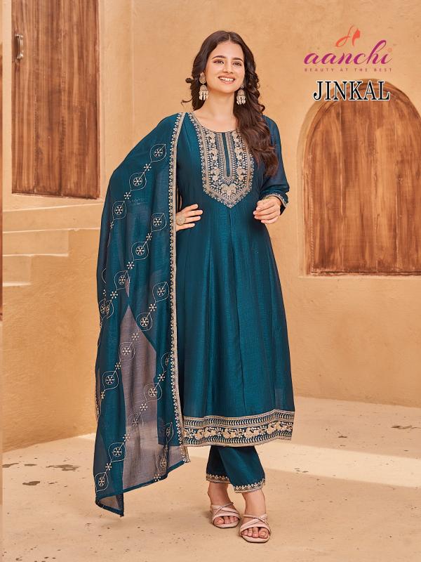 Aanchi Jinkal catalog anarkali kurti online shopping india