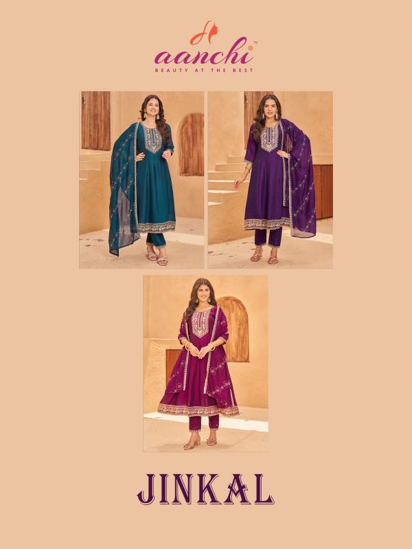Aanchi Jinkal catalog anarkali kurti online shopping india