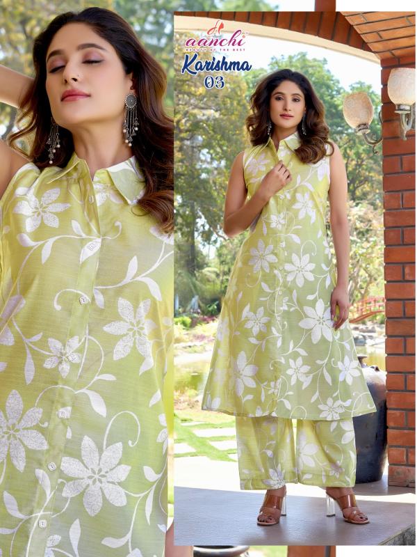 Aanchi Karishma catalog wholesale coord sets