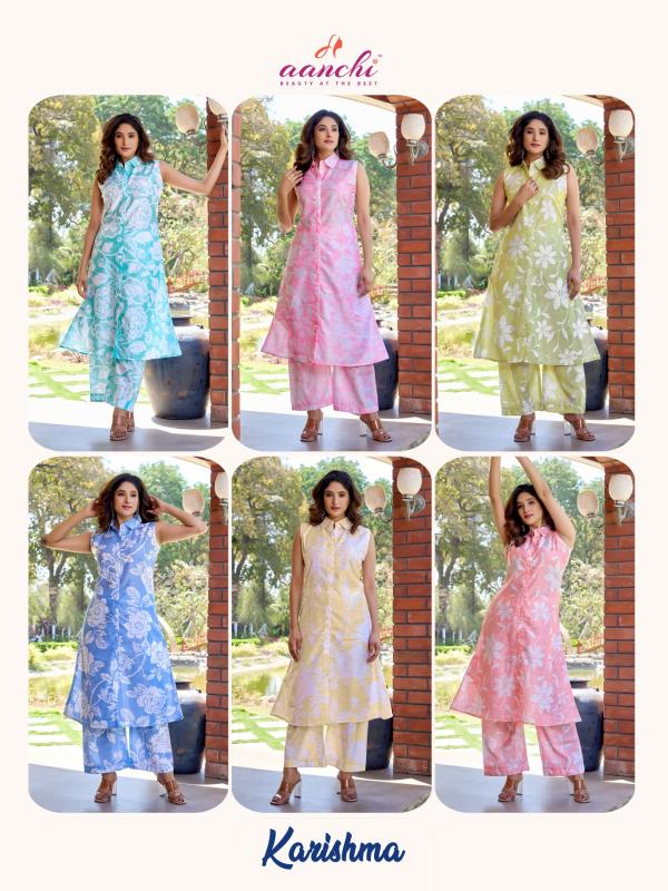 Aanchi Karishma catalog wholesale coord sets