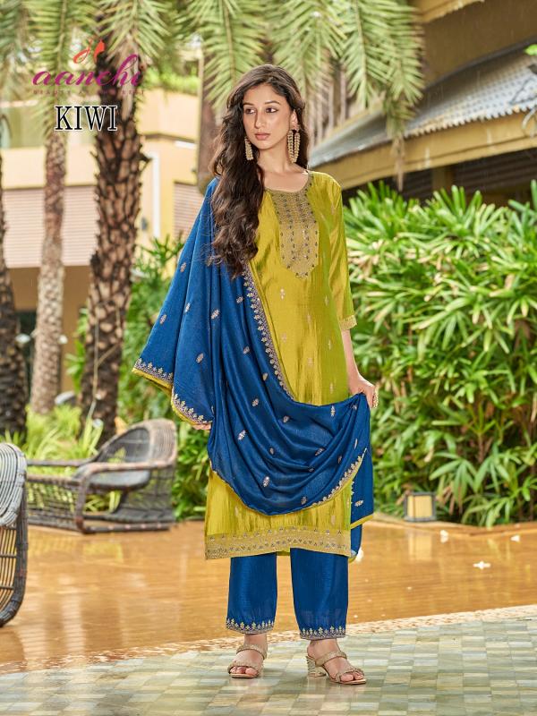 Aanchi Kiwi vol 2 catalog party wear kurtis india