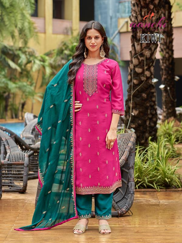 Aanchi Kiwi vol 2 catalog party wear kurtis india