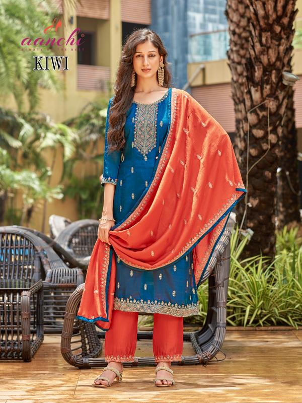 Aanchi Kiwi vol 2 catalog party wear kurtis india
