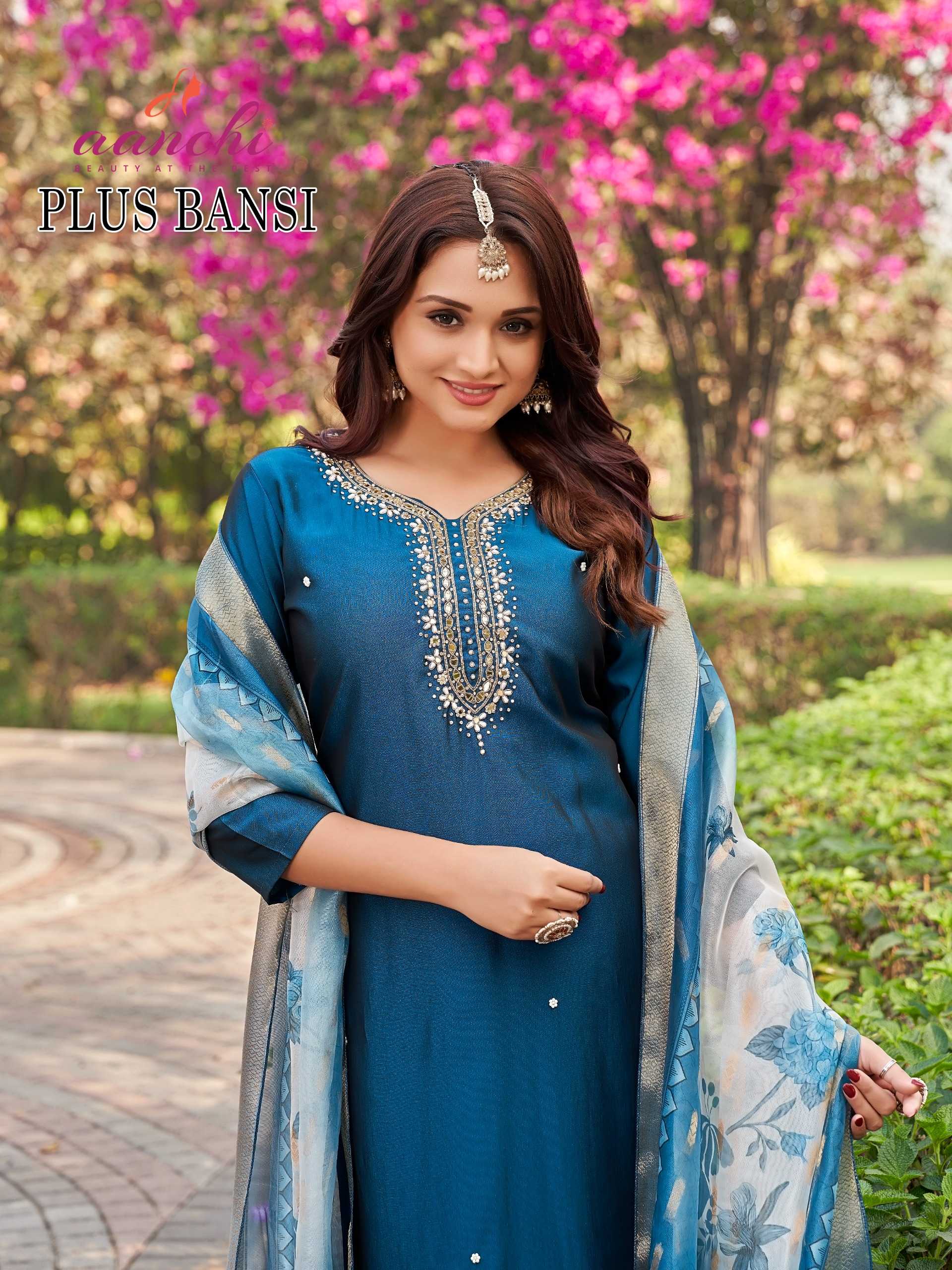 Aanchi Plus Bansi catalog indian designer kurti manufacturers