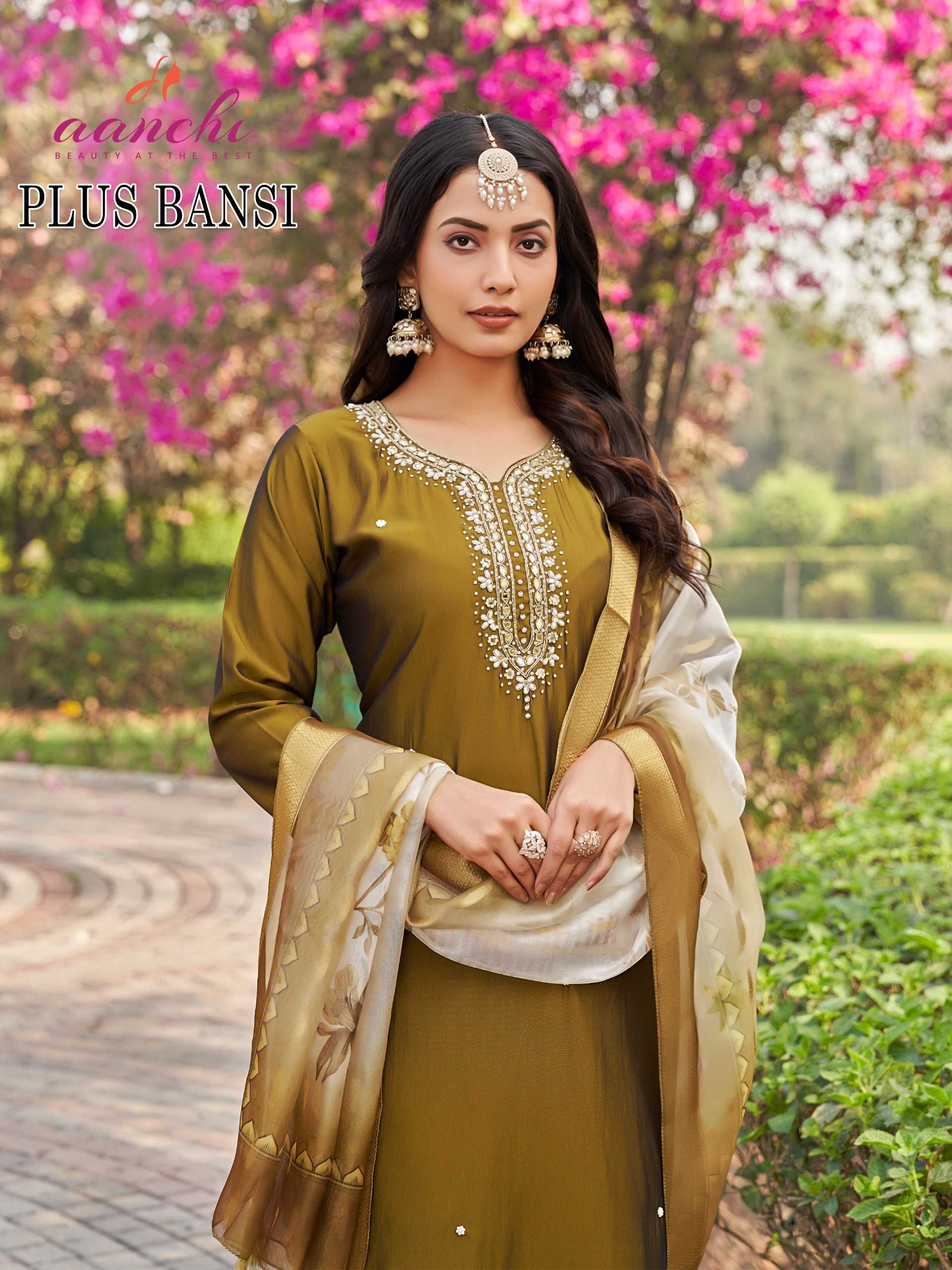 Aanchi Plus Bansi catalog indian designer kurti manufacturers