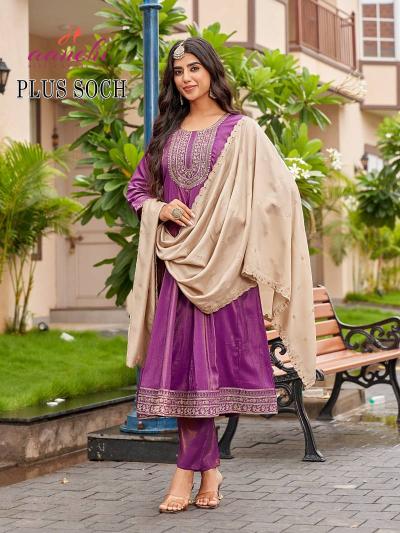 Aanchi Plus Soch catalog plus size kurtis india